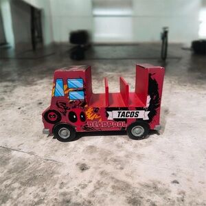 Red Taco Truck Toy by [Brand]
